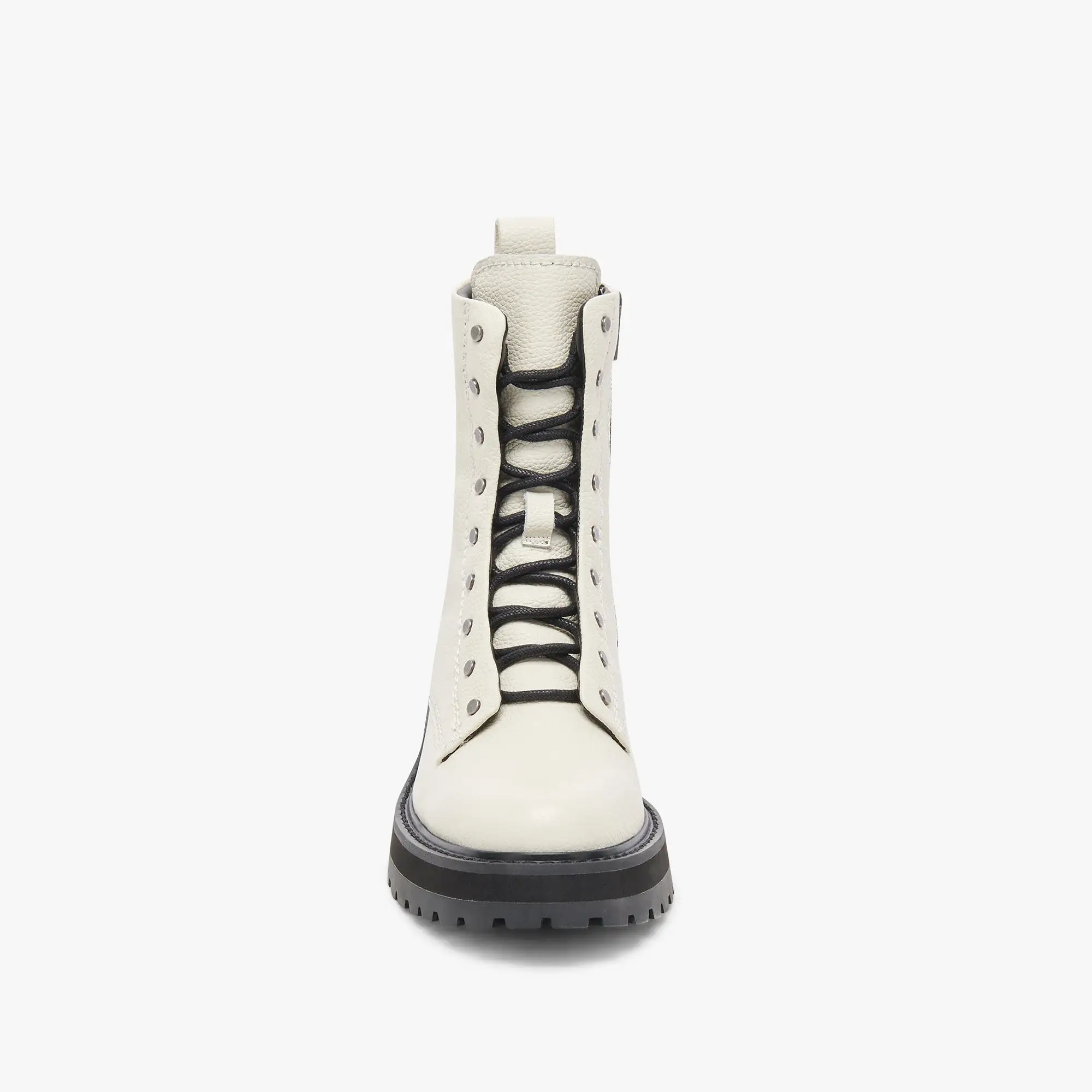 RANIER BOOTS OFF WHITE LEATHER - re:vita