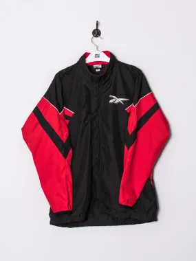 Reebok Black & Red Shell Jacket