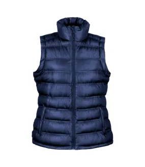 Result Ladies/Womens Ice Bird Padded Bodywarmer / Gilet Jacket (Navy Blue) - UTBC2725