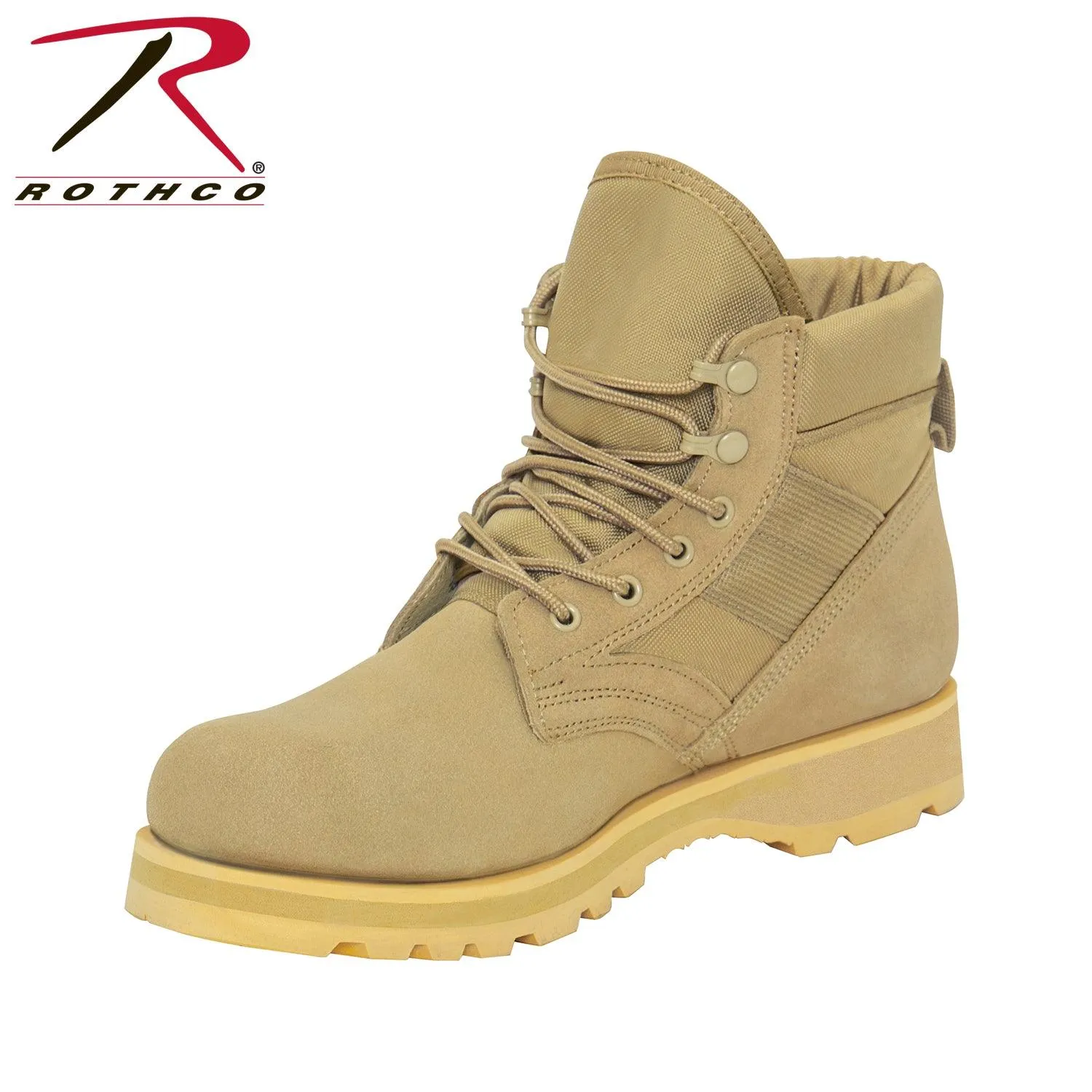 Rothco Combat Work Boots - 6 Inch