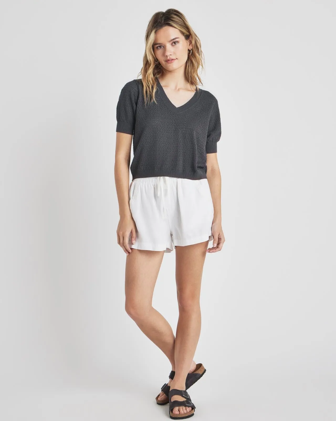 Sadie Short Sleeve Sweater