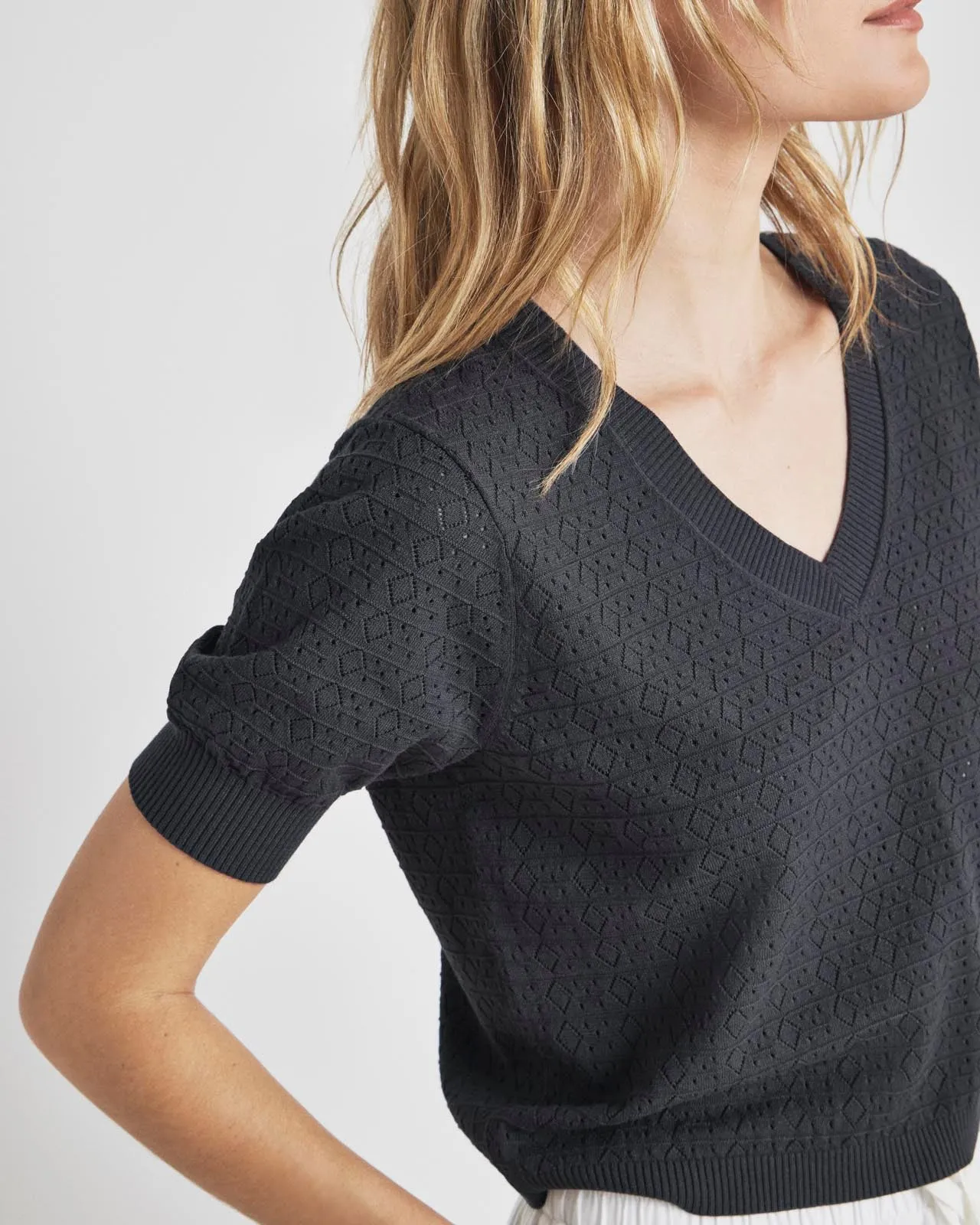 Sadie Short Sleeve Sweater