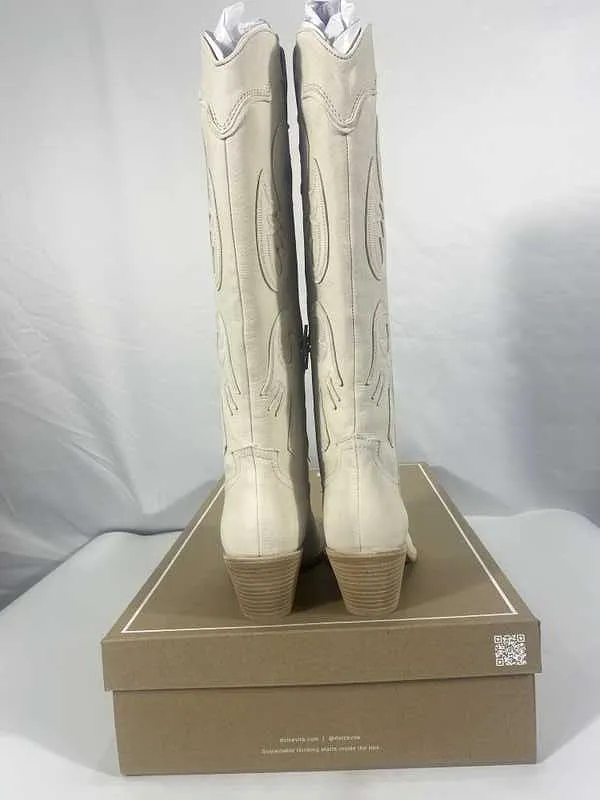 SAMSIN BOOTS IVORY NUBUCK - re:vita