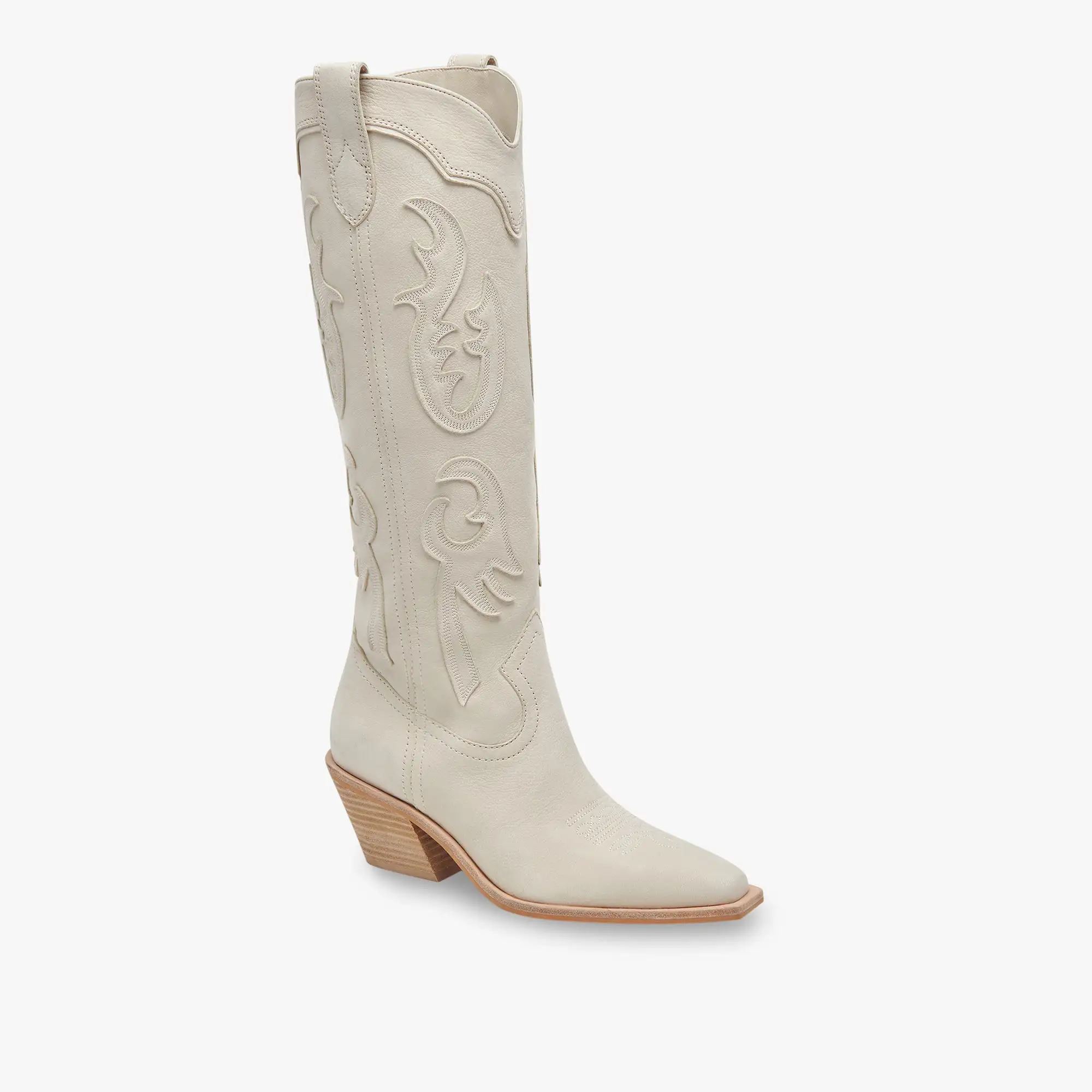 SAMSIN BOOTS IVORY NUBUCK - re:vita