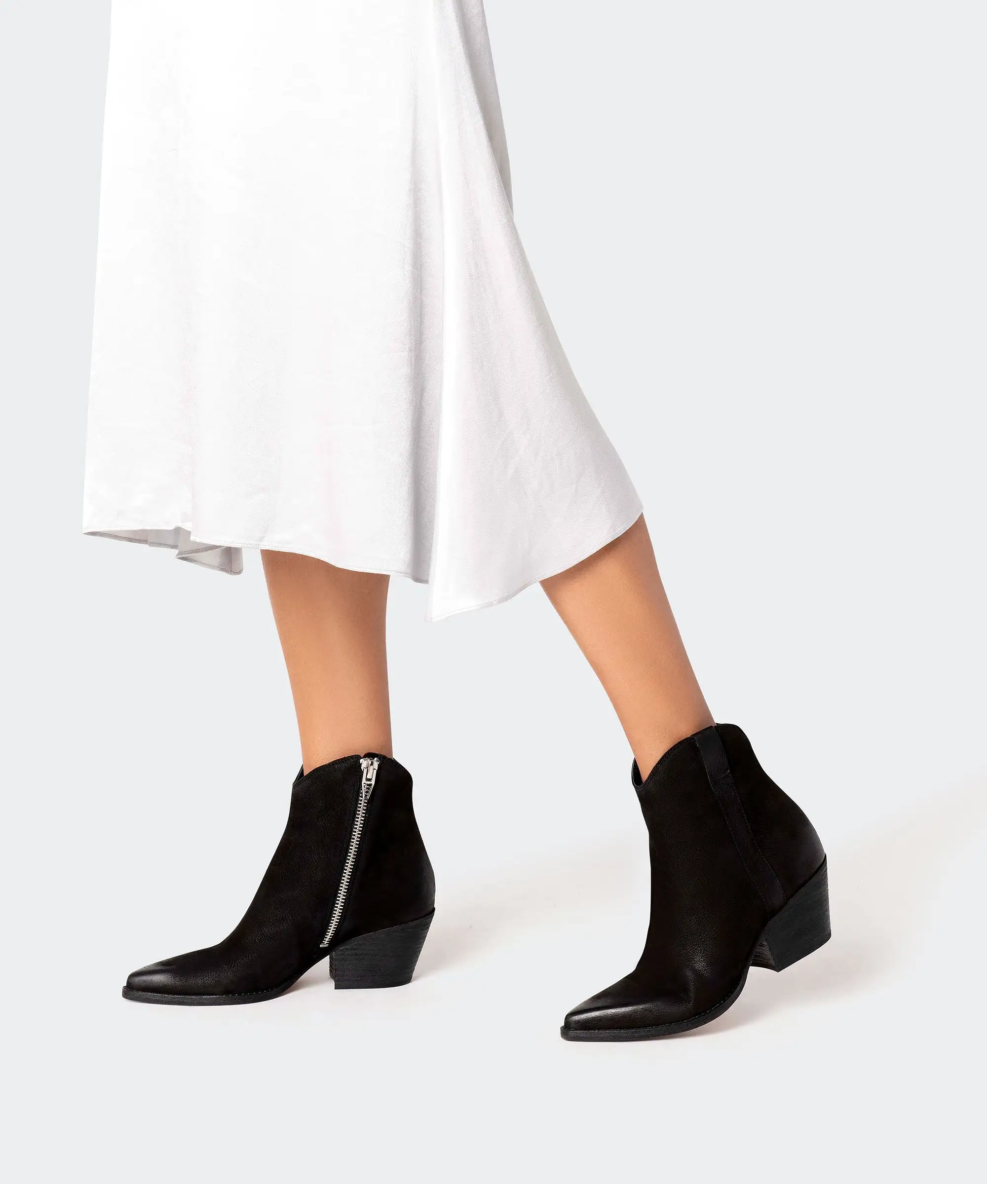 SERRA BOOTIES IN ONYX - re:vita