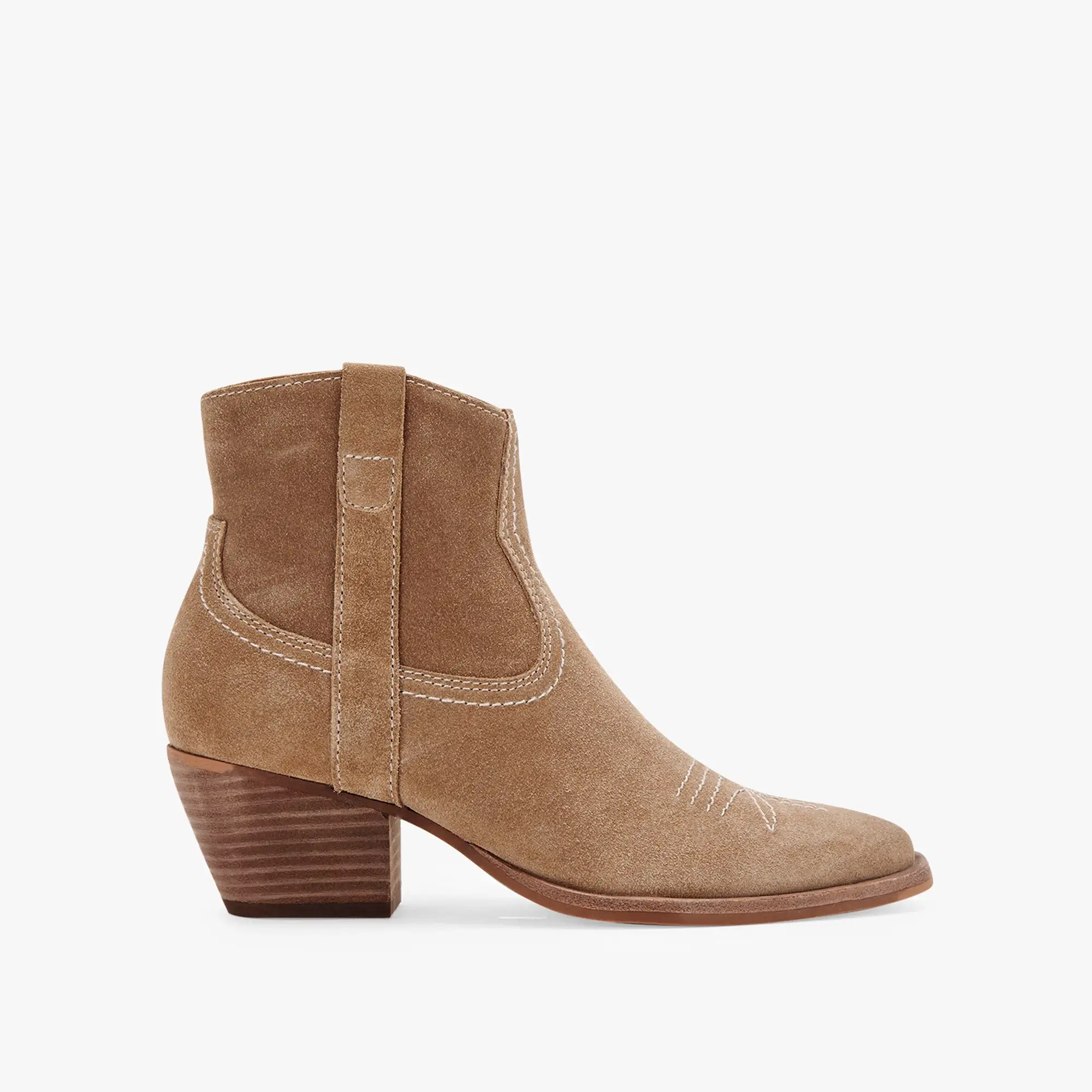 SILMA BOOTIES TRUFFLE SUEDE re:vita