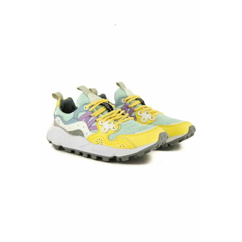 SNEAKERS DONNA MULTICOLORE, AZZURRO