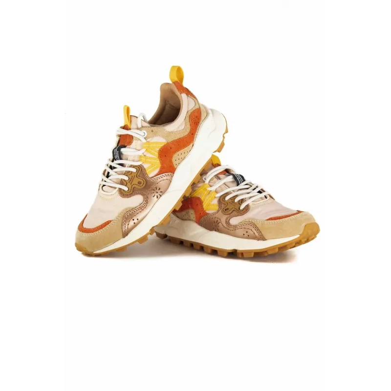 SNEAKERS DONNA MULTICOLORE, BEIGE