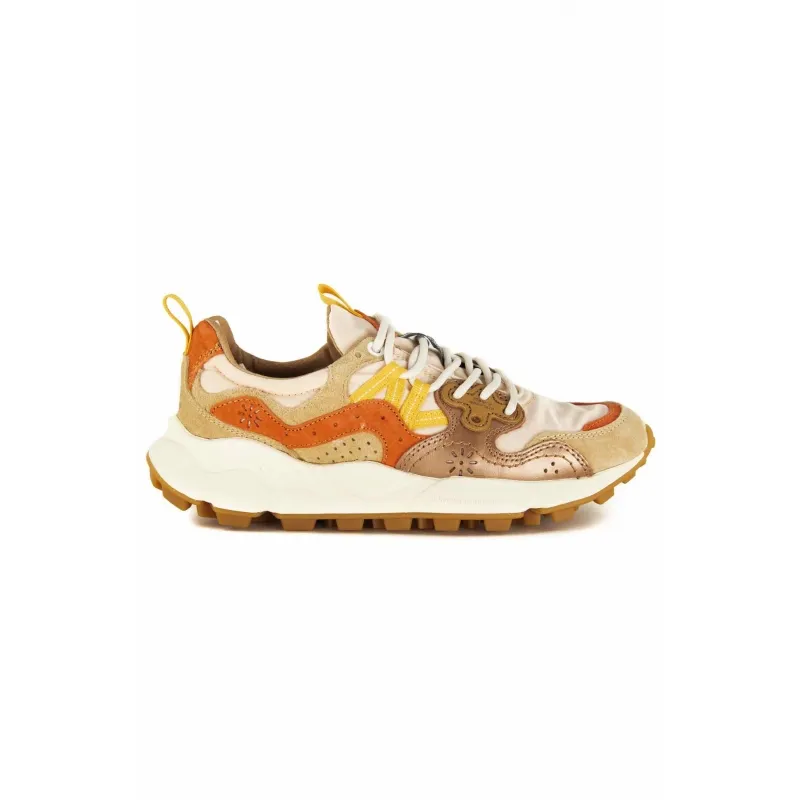 SNEAKERS DONNA MULTICOLORE, BEIGE