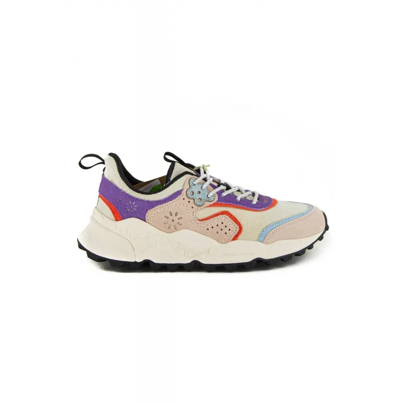 SNEAKERS DONNA MULTICOLORE, BURRO