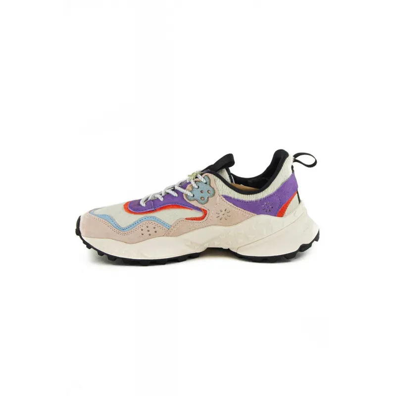 SNEAKERS DONNA MULTICOLORE, BURRO