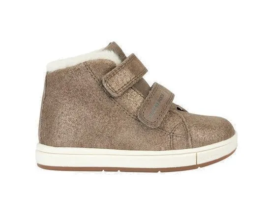 SNEAKERS GEOX BAMBINA B TROTTOLA G. WPF A - SC.BR+SC SMOKE GREY  B364ZA 7722 C9006/B TG:24>27