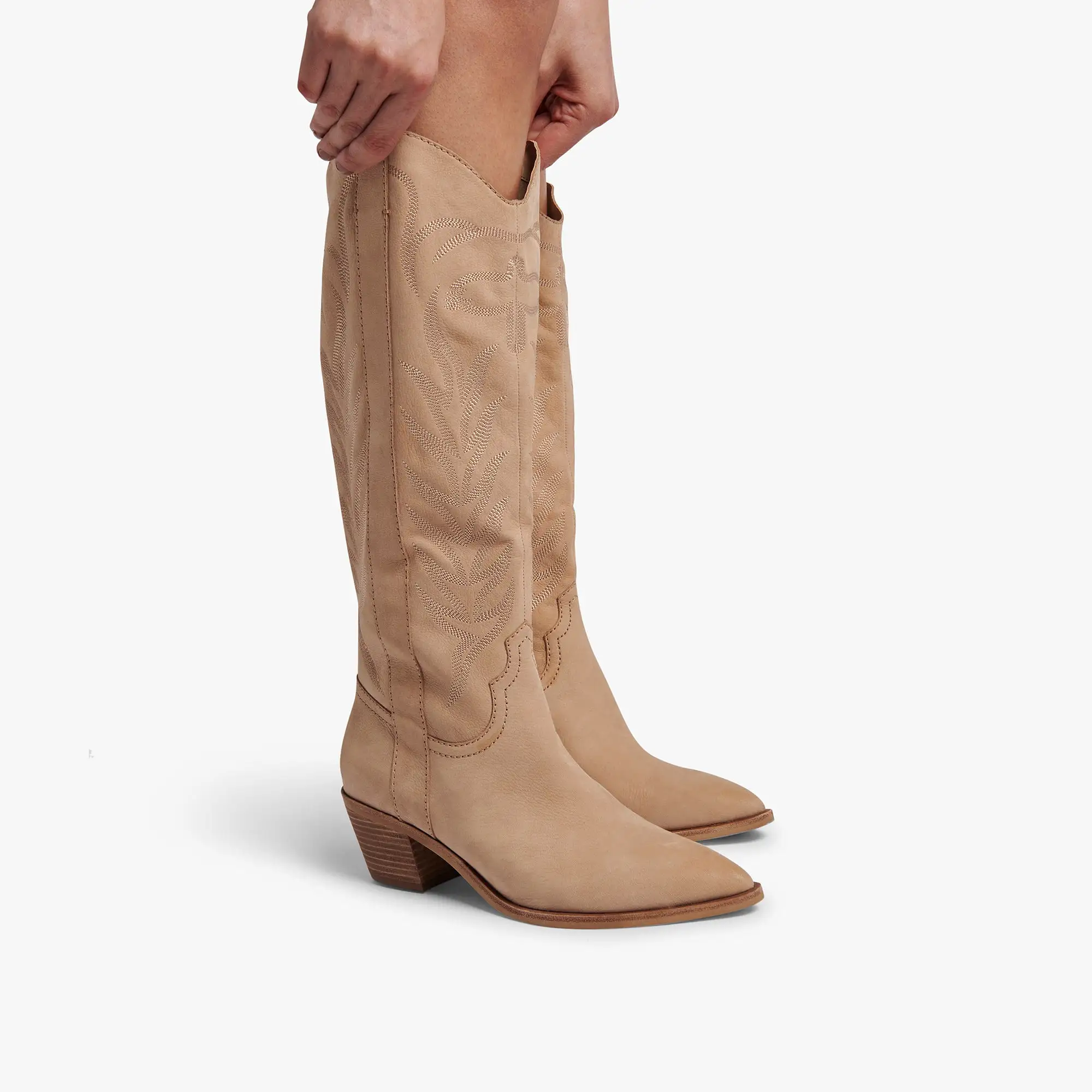 SOLEI BOOTS DUNE NUBUCK - re:vita