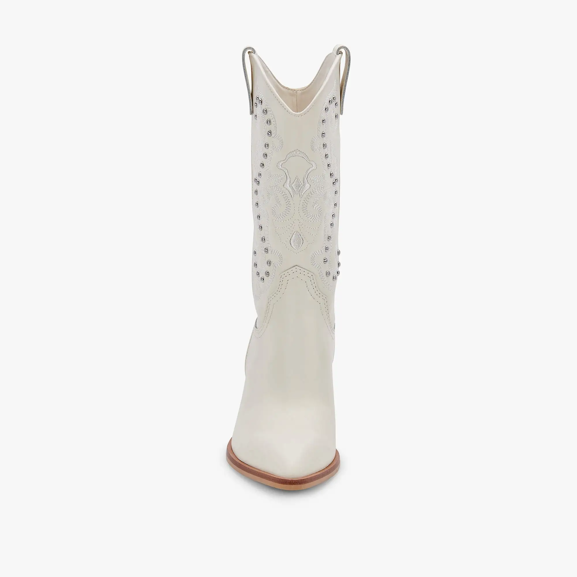 SULA BOOTS OFF WHITE LEATHER - re:vita