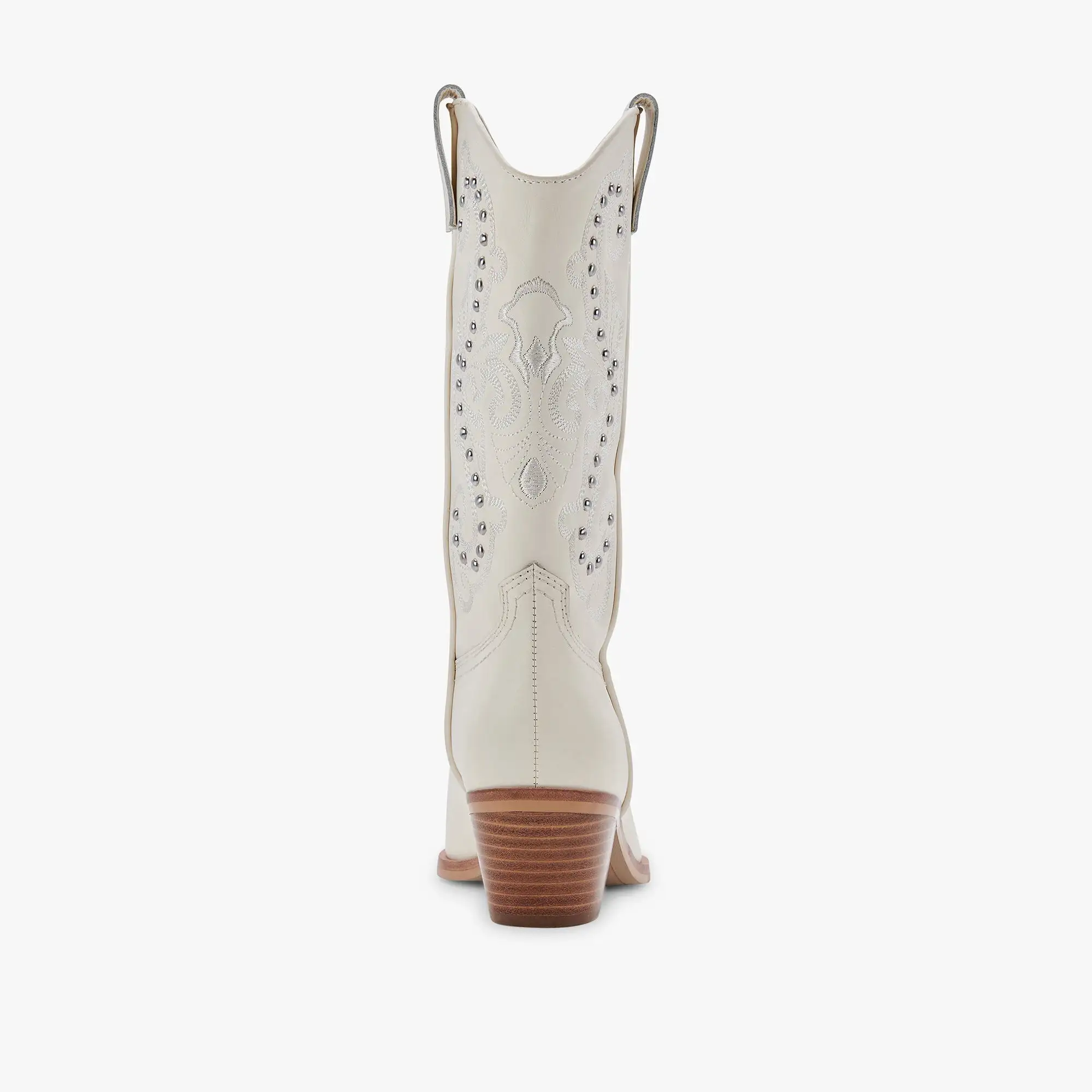 SULA BOOTS OFF WHITE LEATHER - re:vita