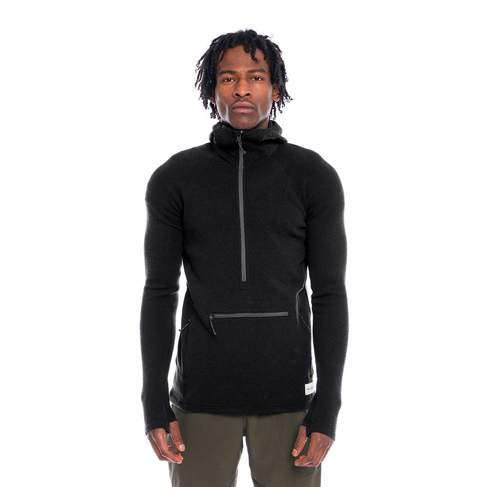 Sundown 250 1/2 Zip Hoodie                             Black