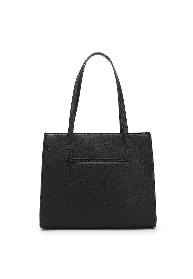 Swiss Polo Women's Tote Bag / Shoulder Bag - Black