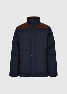 Talbot Down Filled Jacket - Navy