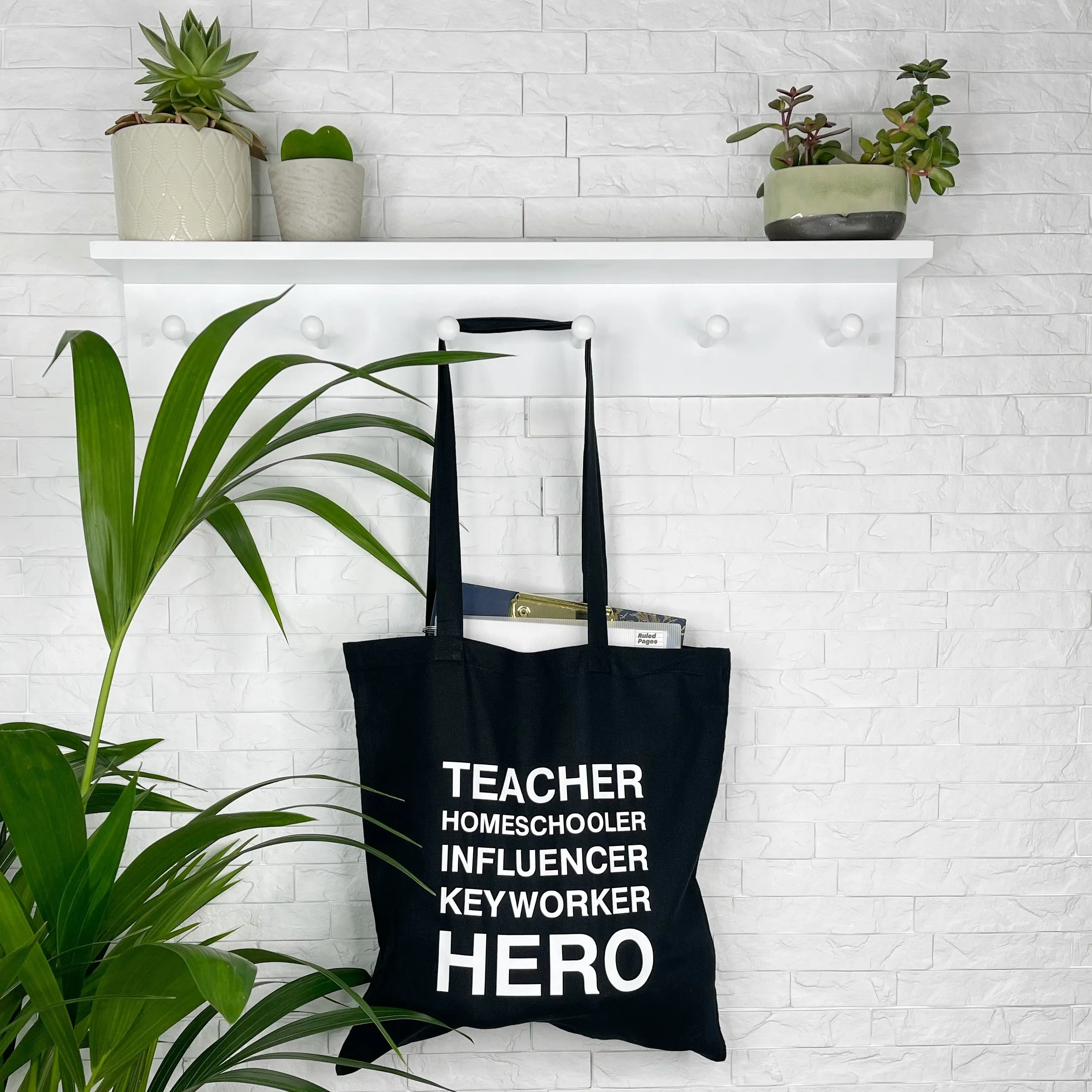 Teacher Gift Personalised Tote Bag