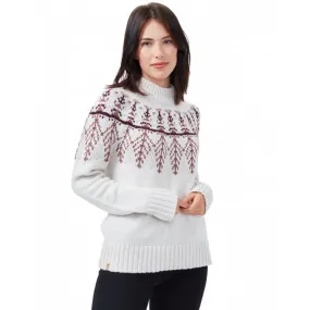 Tentree  Highline Wool Intarsia Sweater - Felpa - Donna