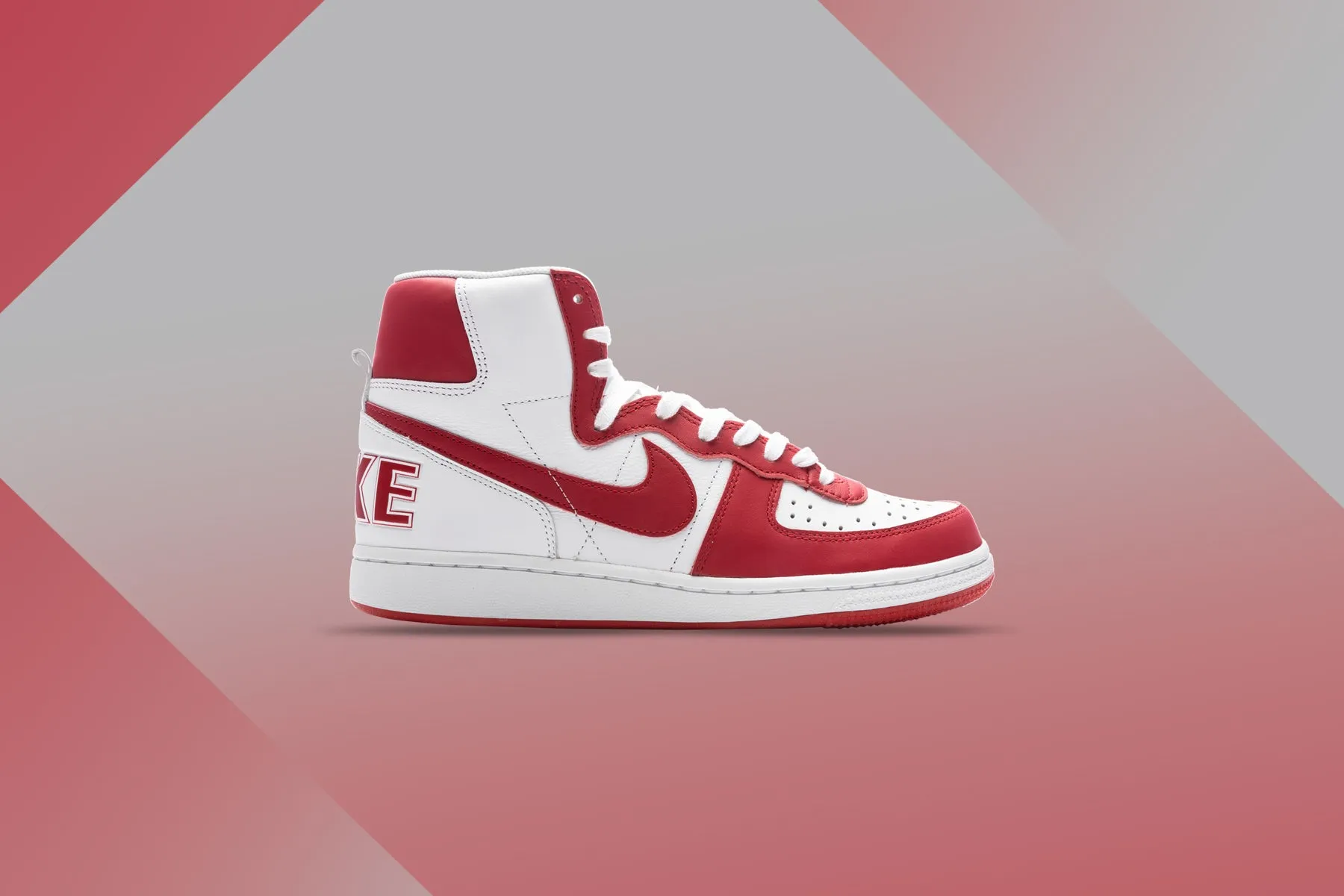 Terminator High - White/University Red