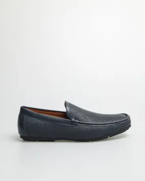 Tomaz C480 Men's Plain Moccasins (Navy)