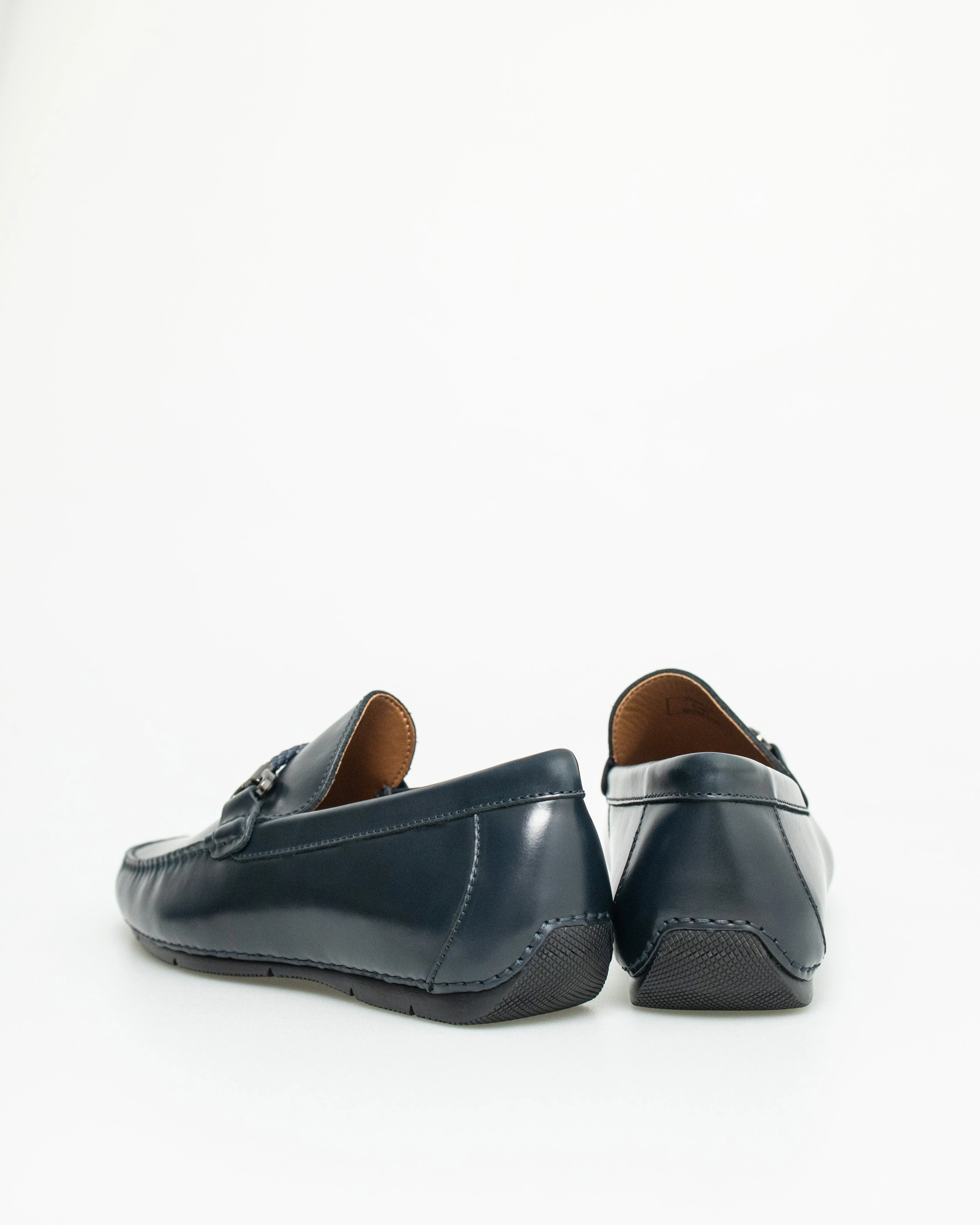 Tomaz C483 Buckle Moccasins (Navy)