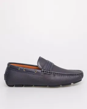 Tomaz C496 Men's Penny Moccasins (Navy)