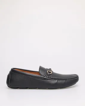 Tomaz C534 Men's Buckle Moccasins (Black)