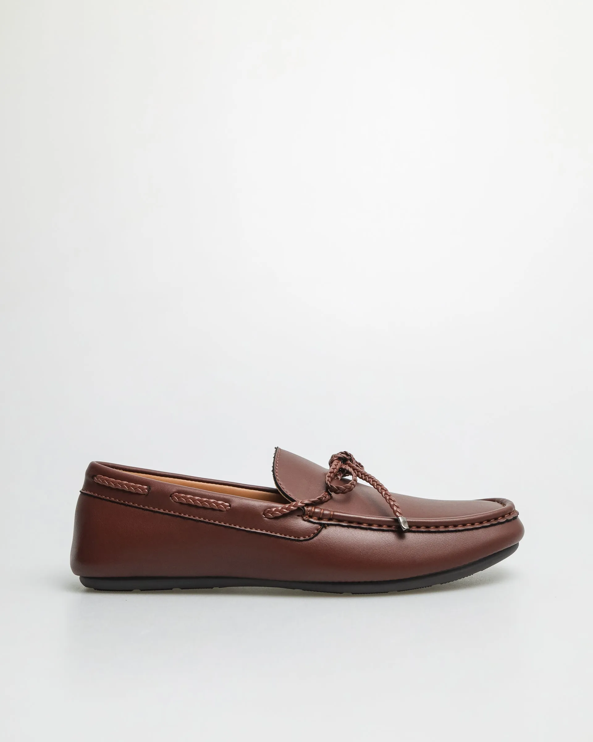 Tomaz C547 Men's Bow Moccasins (Brown)