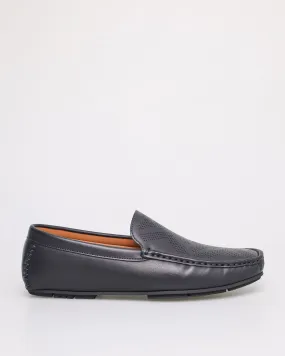 Tomaz C582 Men's Plain Moccasins (Navy)