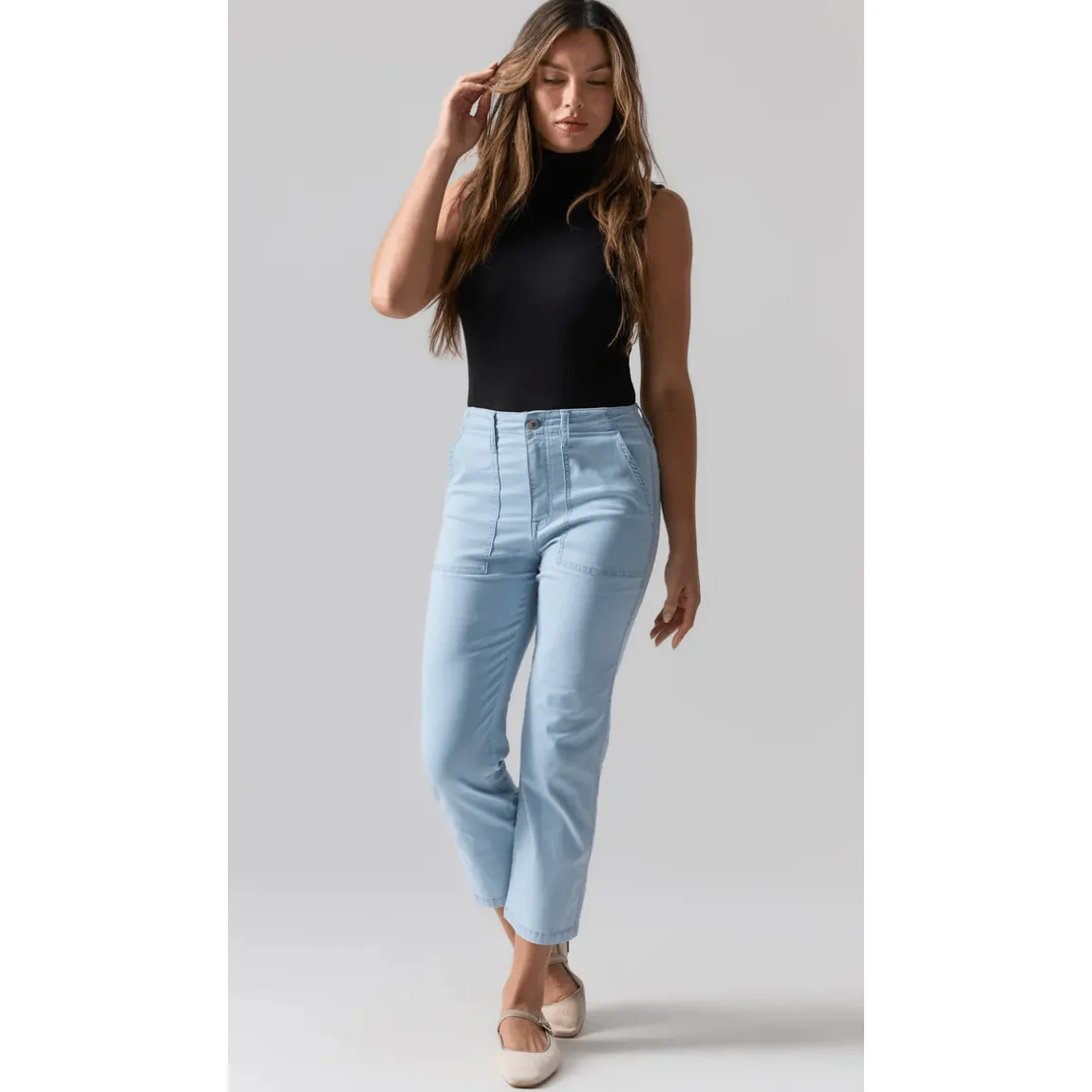 Vacation Crop High Rise Pant