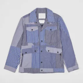 White Mountaineering Patchwork Casual Jacket