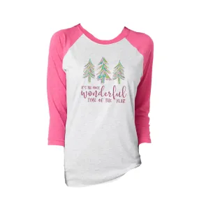 Wonderful Time 3/4 Sleeve T-Shirt