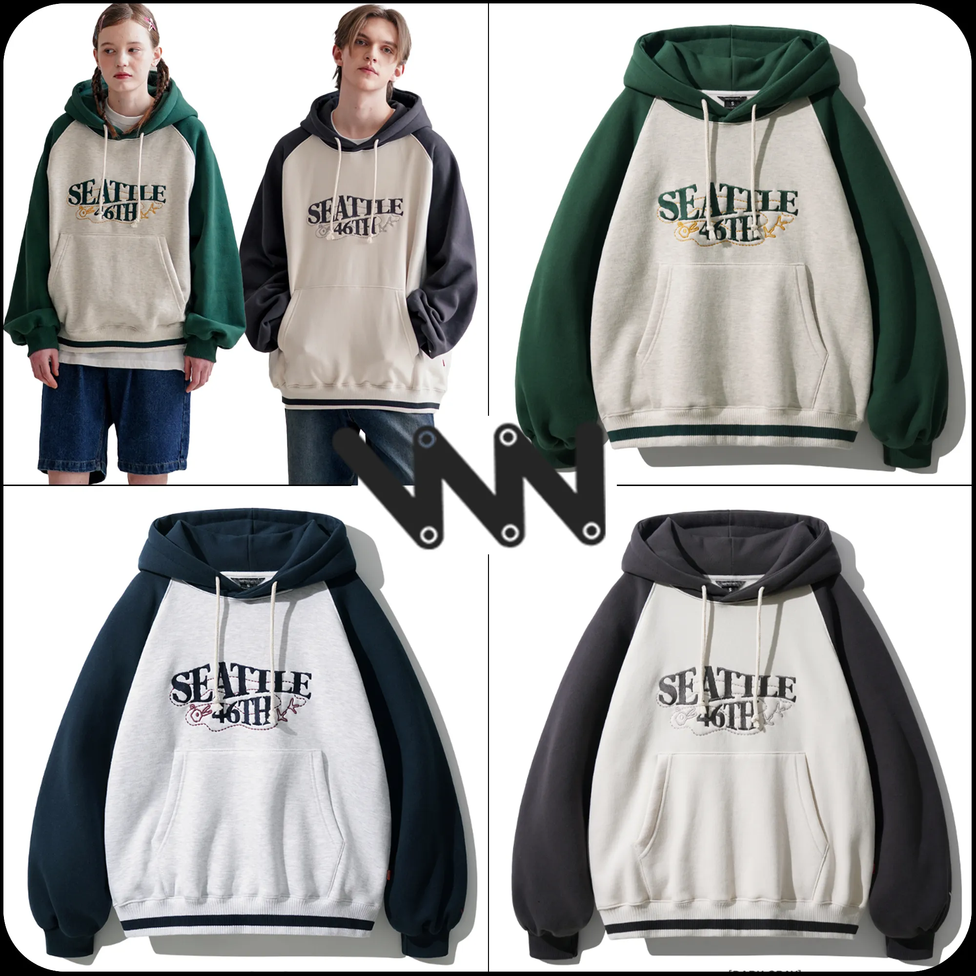 WV PROJECT  |[WV PROJECT]★SEAVMNGE HOODIE