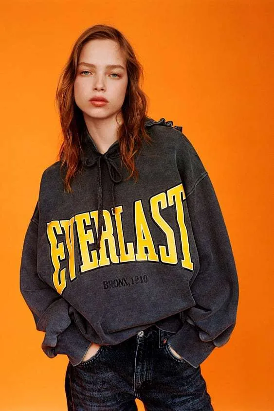 ZARA  |EVERLAST® X ZARA HOODIE SWEATSHIRT