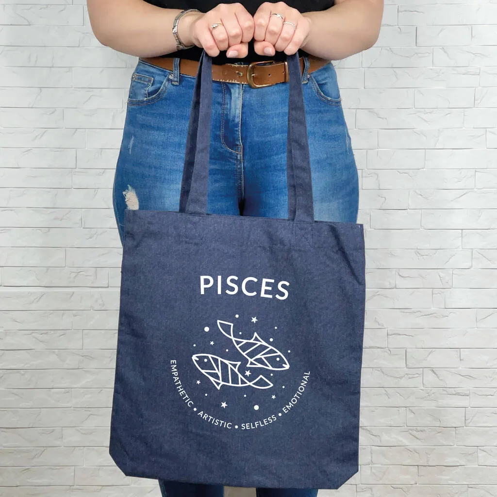 Zodiac Sign Traits Tote Bag