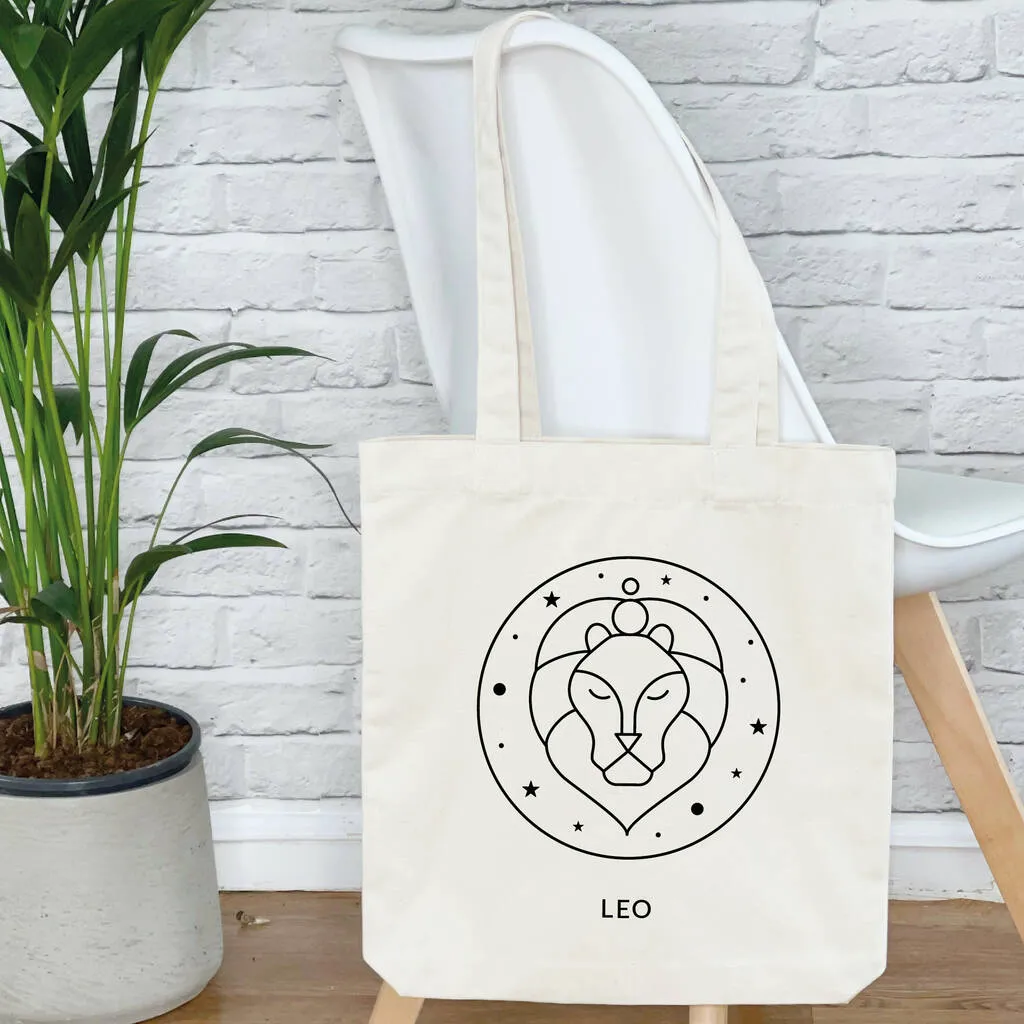 Zodiac Star Sign Tote Bag